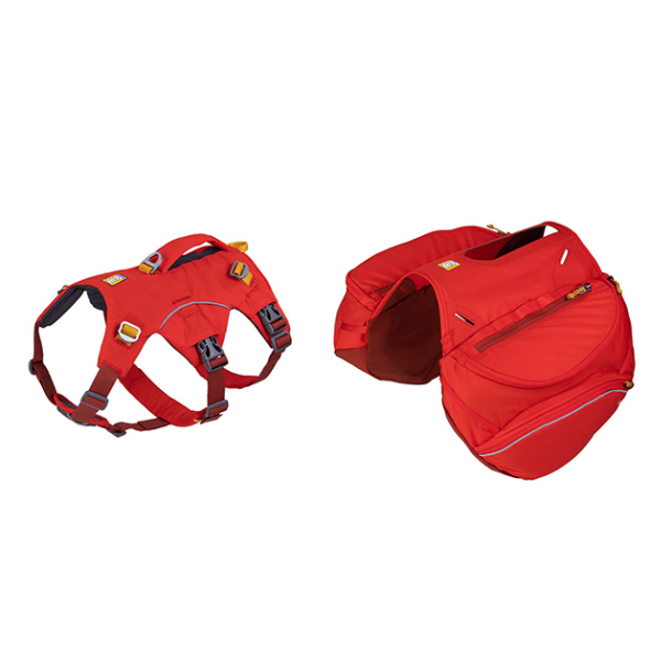 Ruffwear Palisades Rygsk, Red Sumac